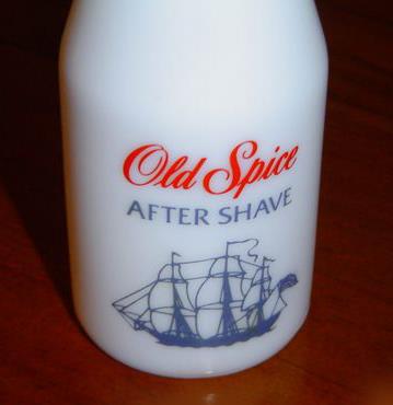 26  19 likes Old Spice aftershave bottle, 1970s-1980s